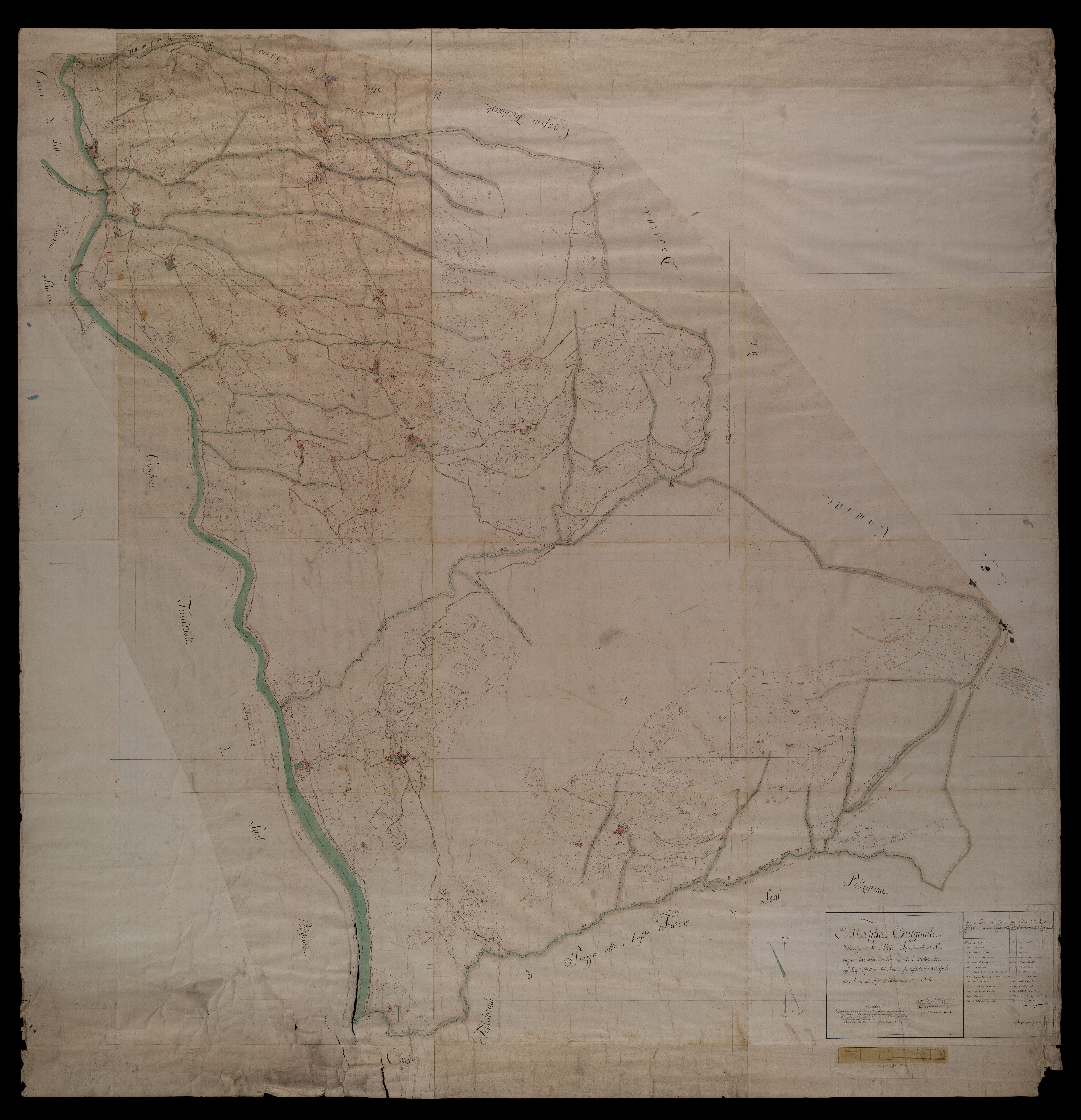 Mappa Storica San Gallo e Spettino